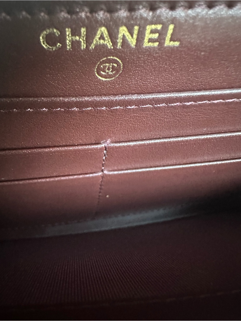 Authentic Chanel Classic Long Zipped Wallet Black Caviar GHW 28 Series with Card - Picture 5 of 15